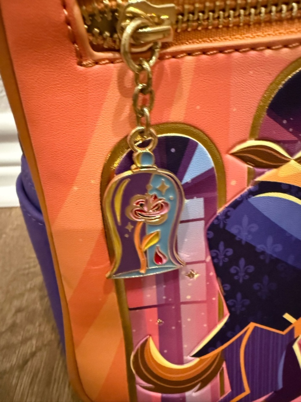 Loungefly Disney Beauty and the Beast Chibi Ballroom Mini Backpack — Used Once - Picture 9 of 15